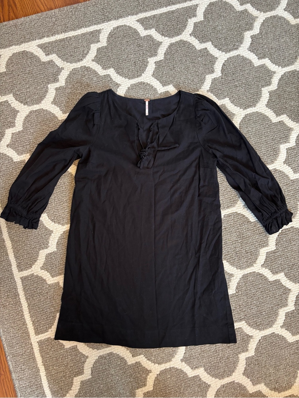 Free People Linen Blend Mini Dress XS